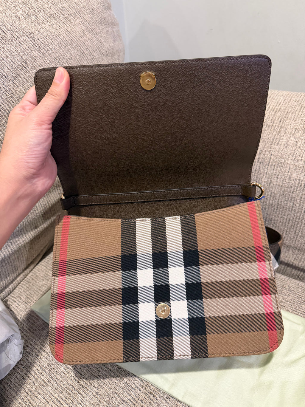 Burberry Medium Crossbody bag Brown