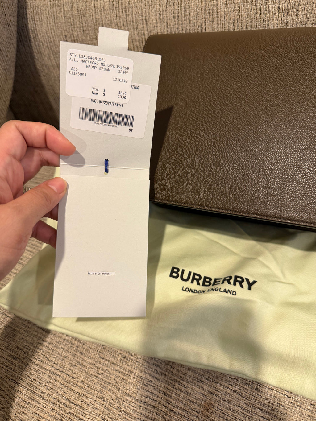 Burberry Medium Crossbody bag Brown