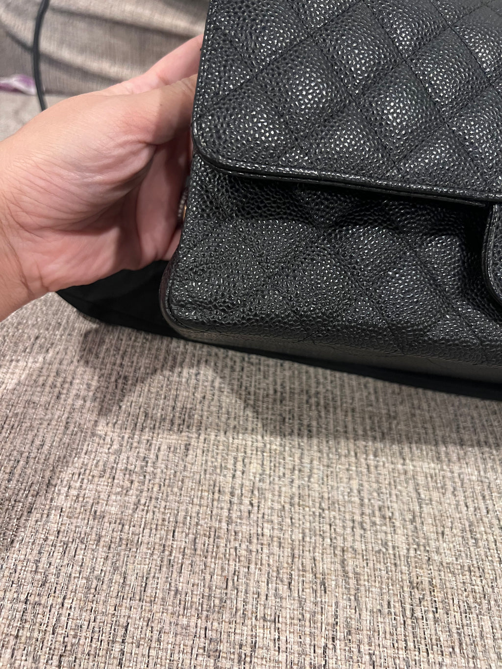 Chanel Double Flap Medium Caviar GHW