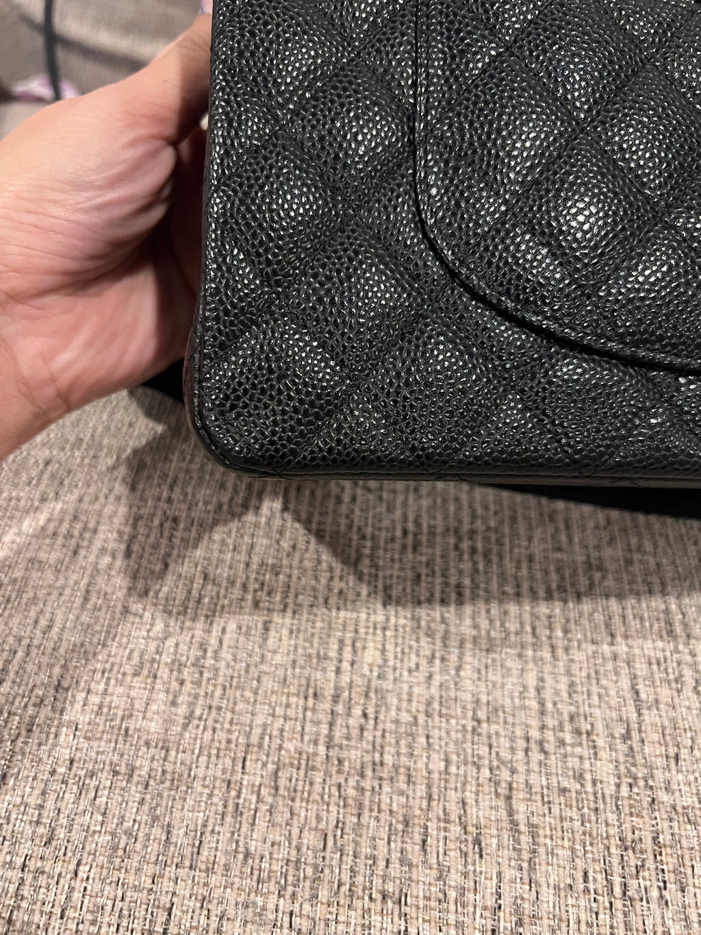 Chanel Double Flap Medium Caviar GHW