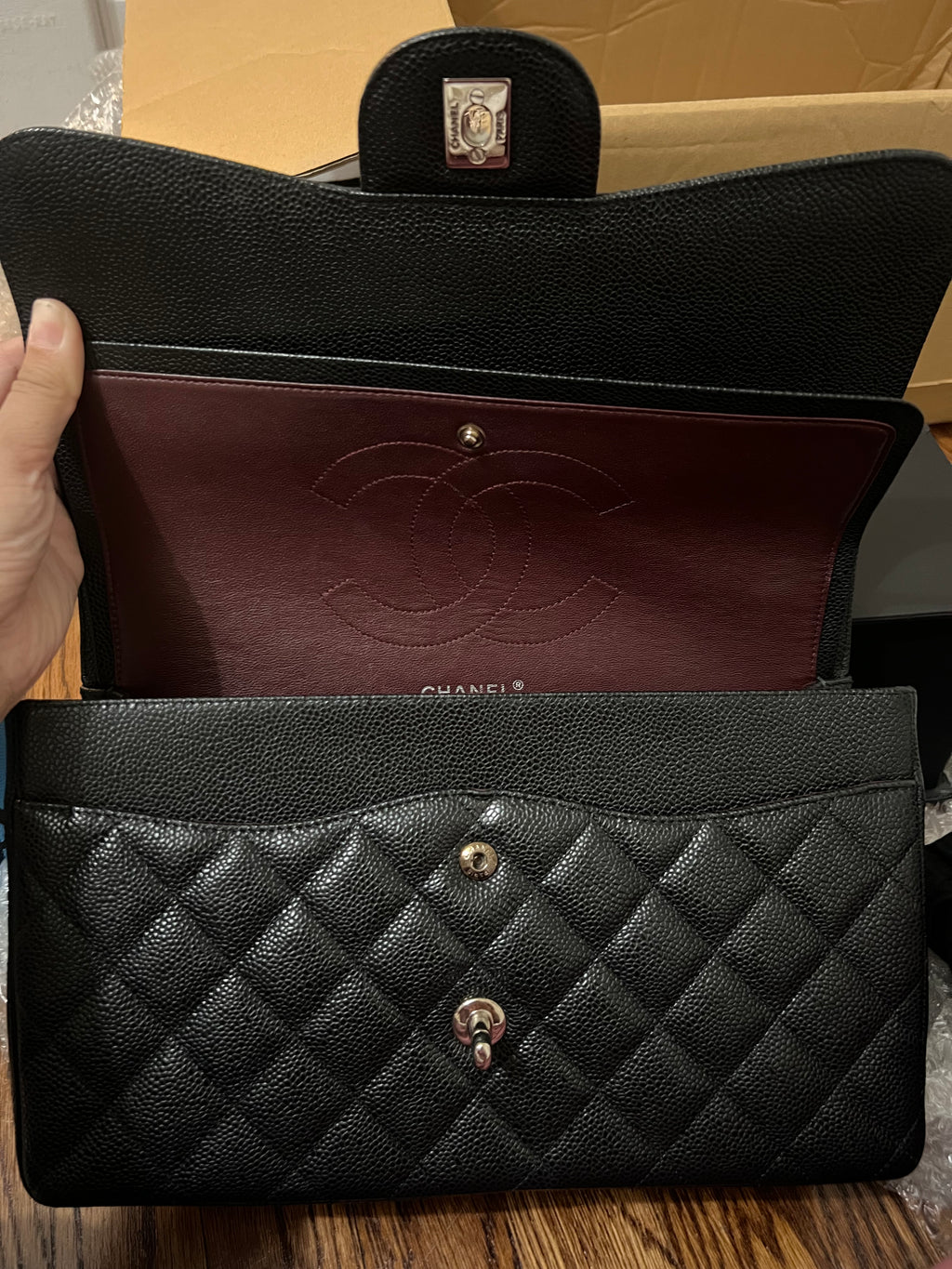 Chanel Double Flap Jumbo