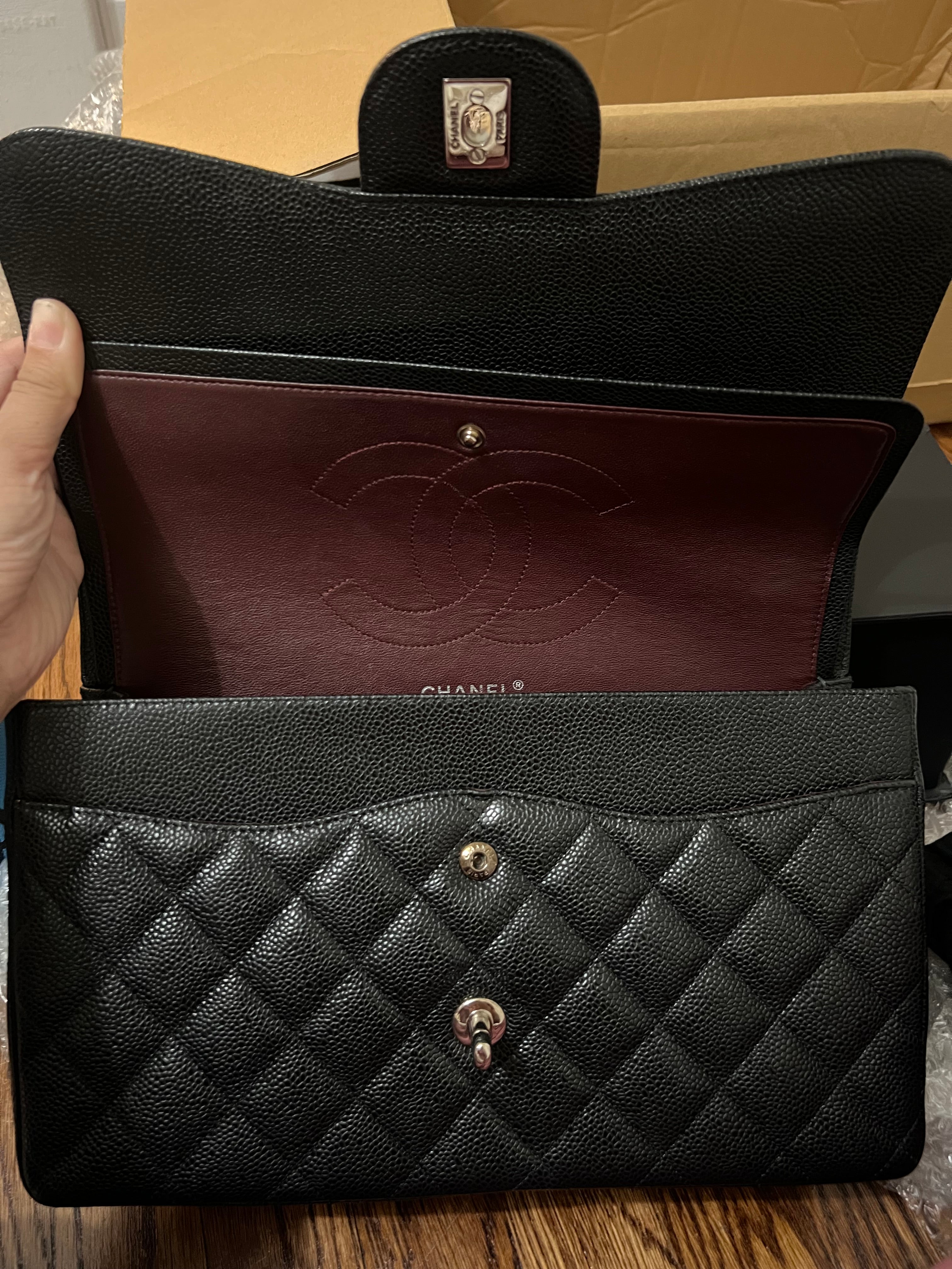 Chanel Double Flap Jumbo