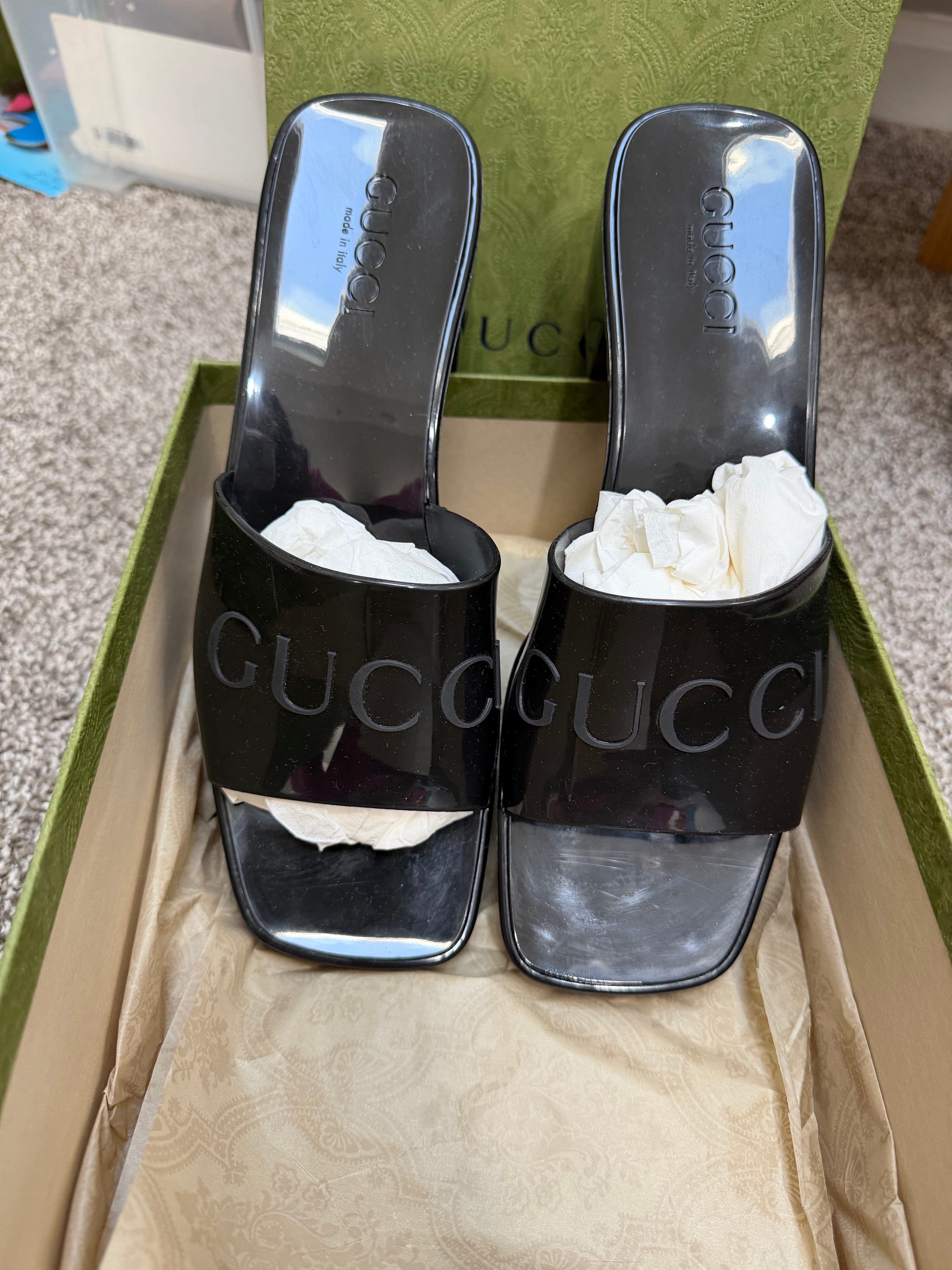 Gucci Sandals Black