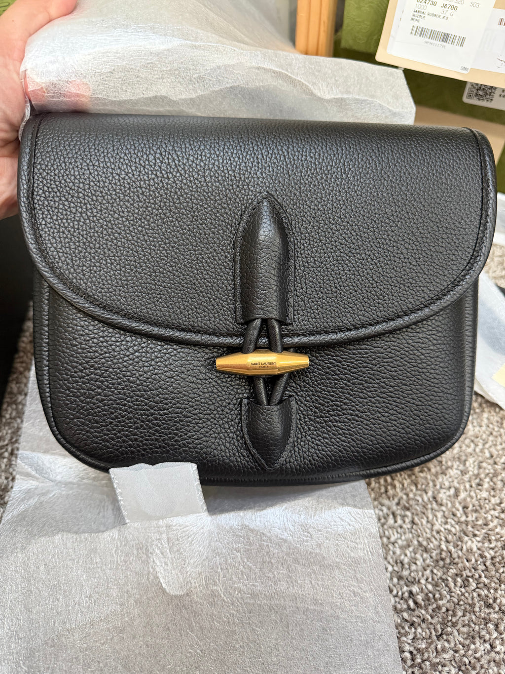 YSL Caban Black