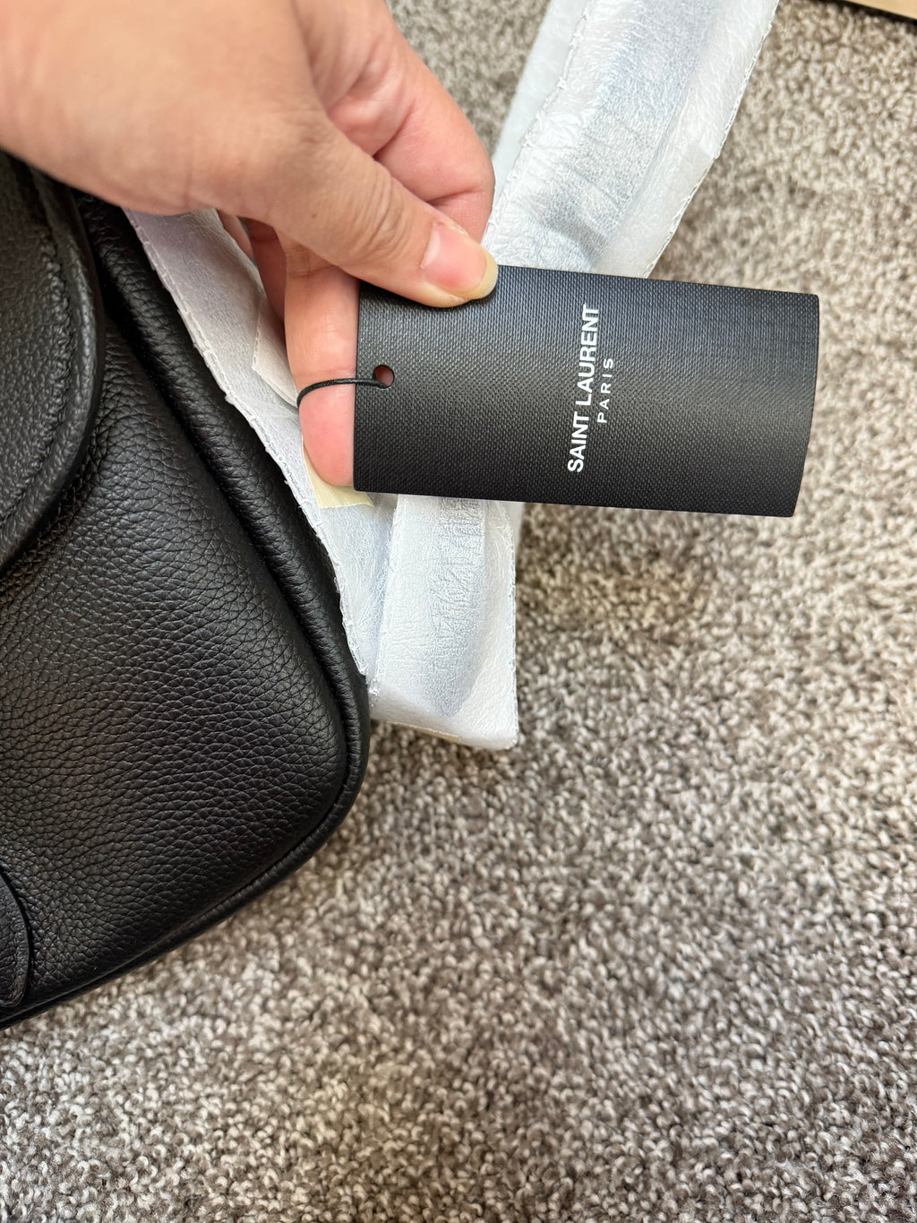 YSL Caban Black