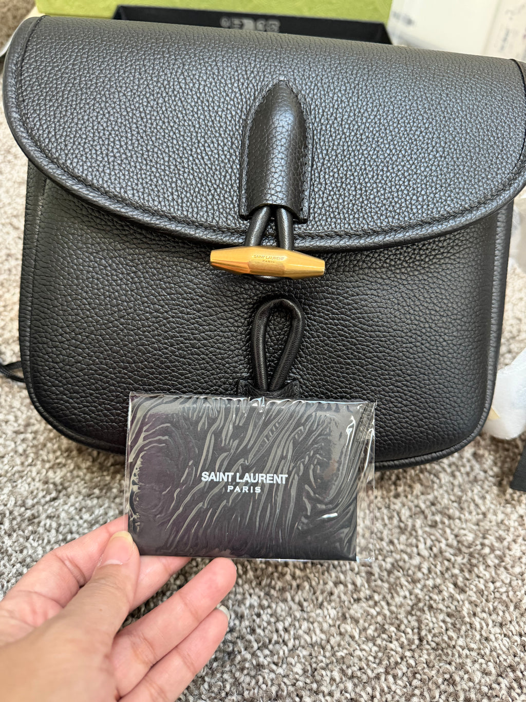YSL Caban Black