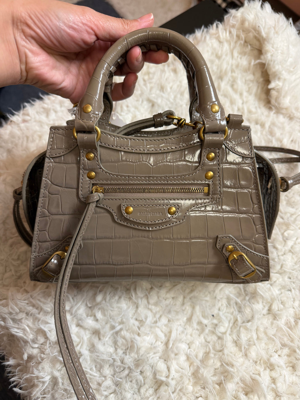 Balenciaga Neo Mini Croc