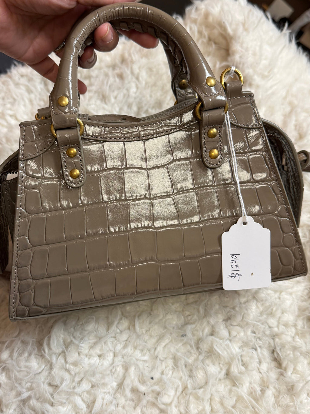 Balenciaga Neo Mini Croc