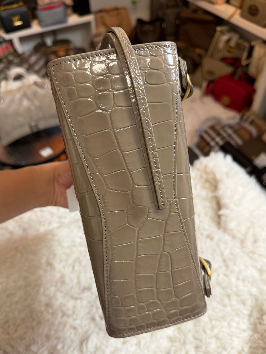 Balenciaga Neo Mini Croc