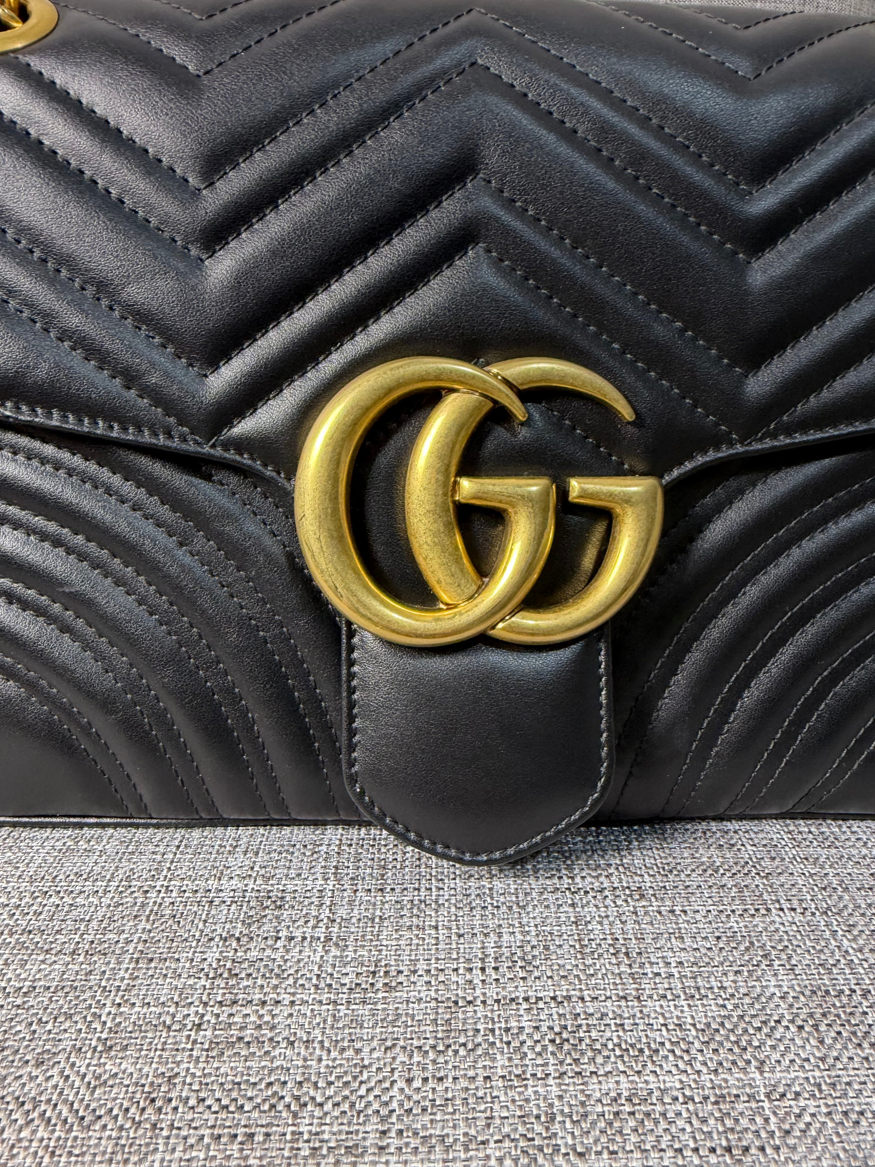 Gucci Marmont Black Medium