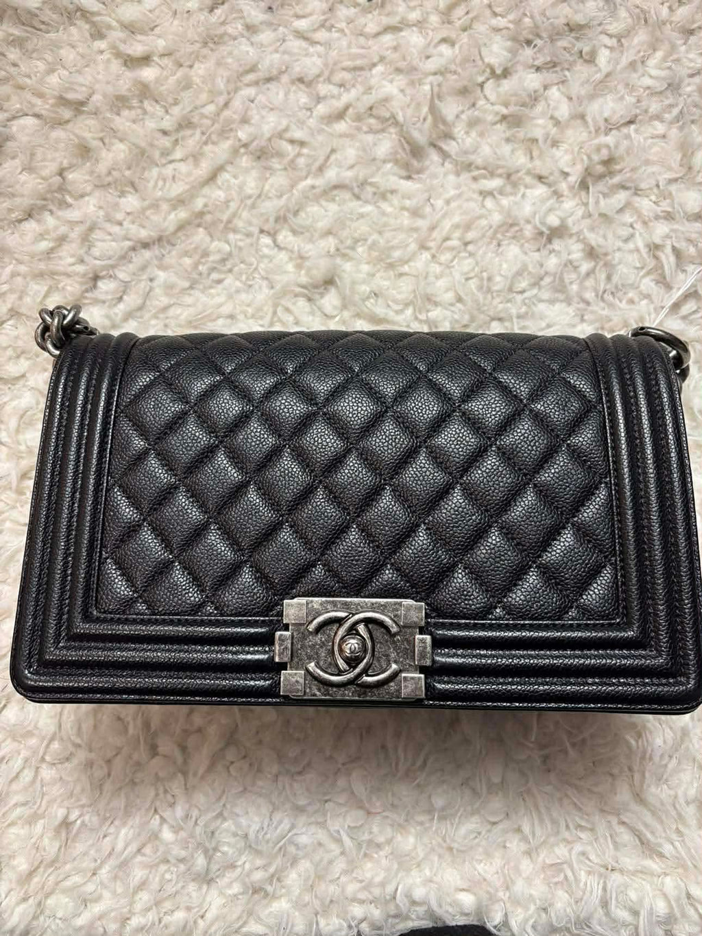 Chanel Leboy Old Medium Black