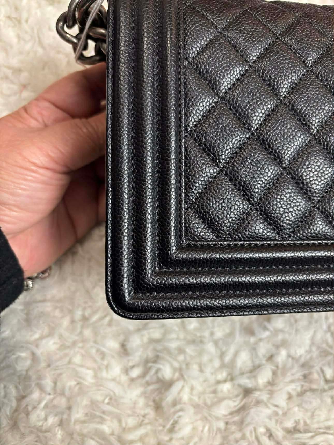 Chanel Leboy Old Medium Black